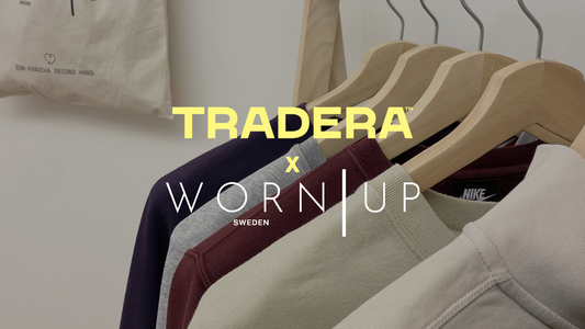 Worn up Sweden + Tradera = 💛