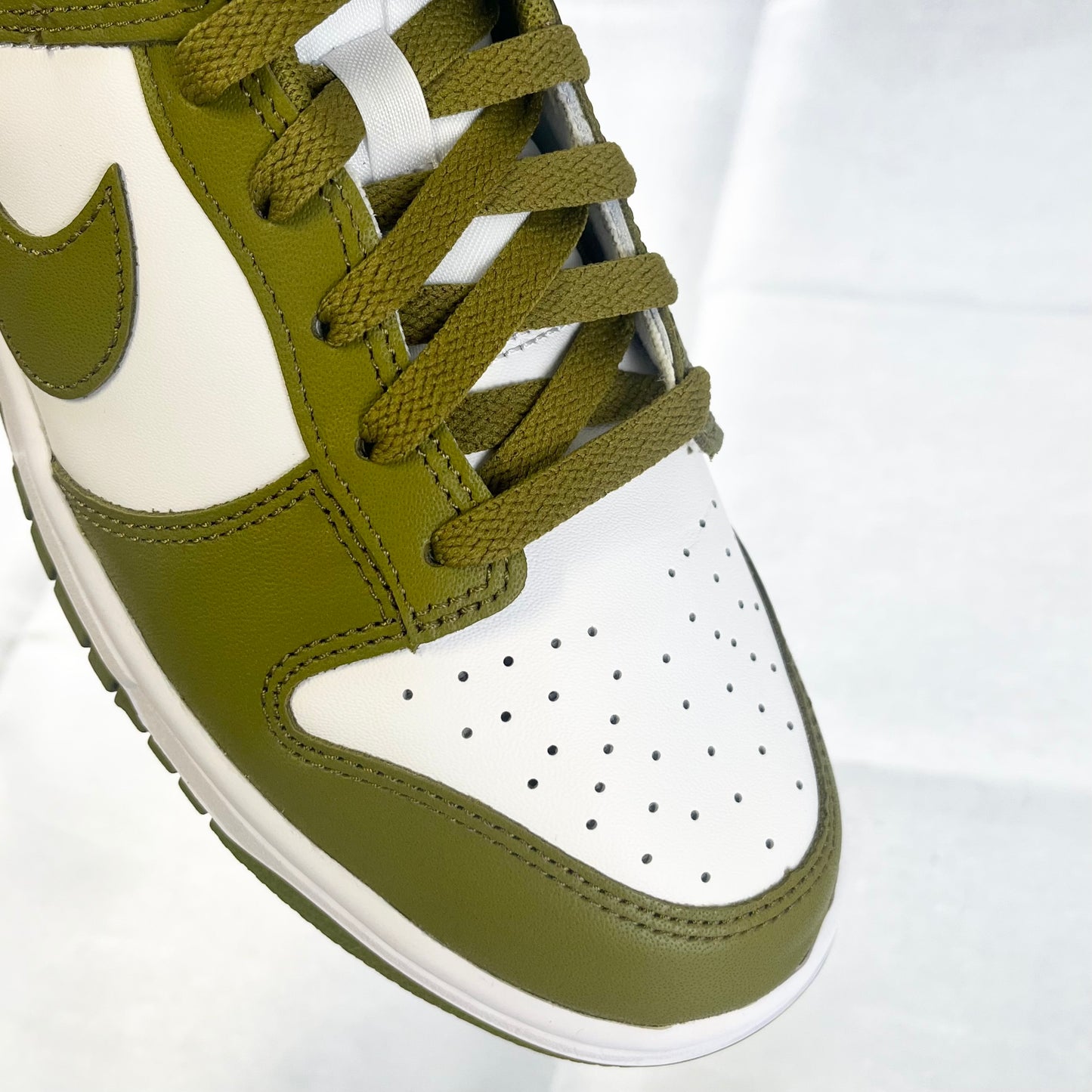 Nike - Dunk Low Retro White/Pacific Moss Blanc/Mousse Du Pacifique