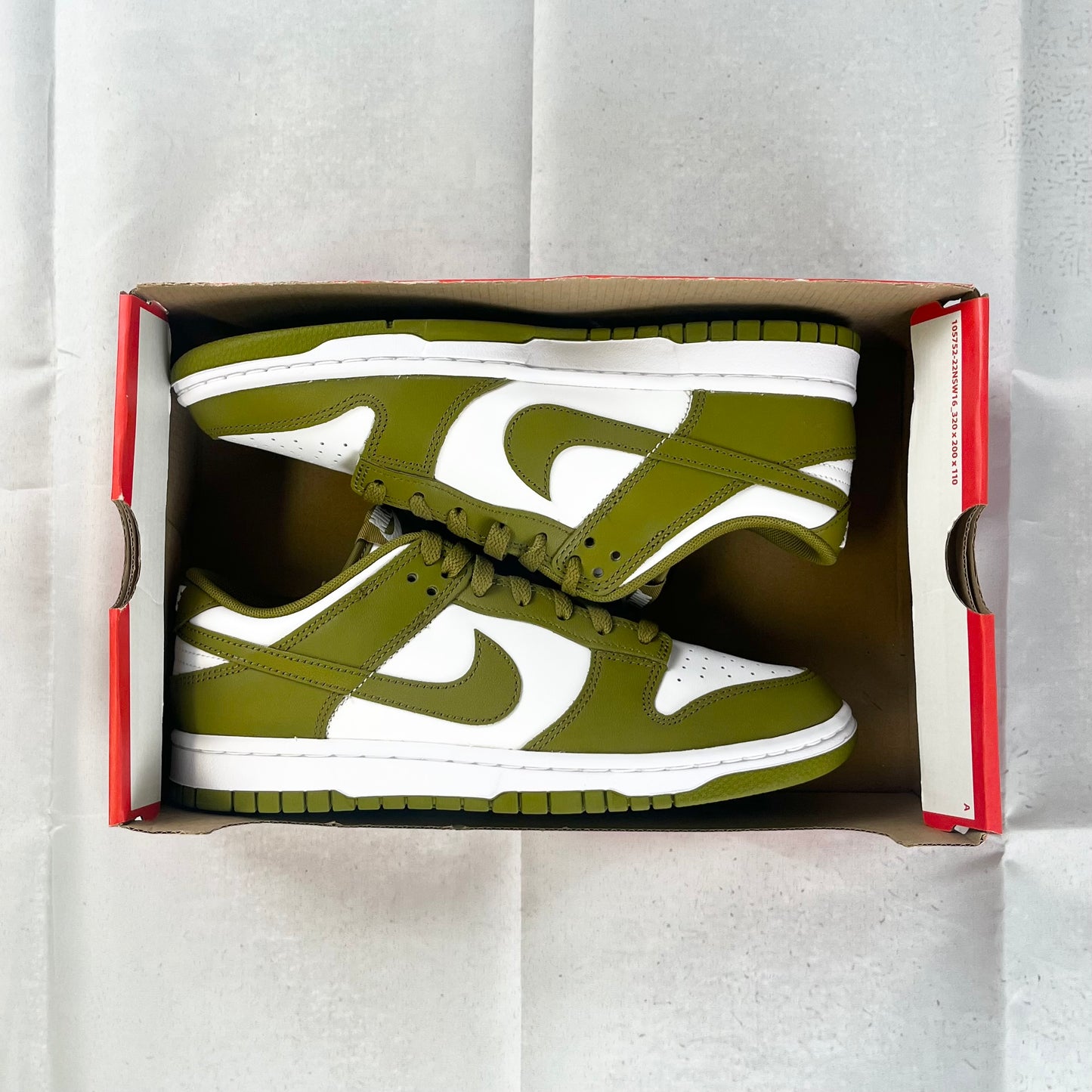 Nike - Dunk Low Retro White/Pacific Moss Blanc/Mousse Du Pacifique