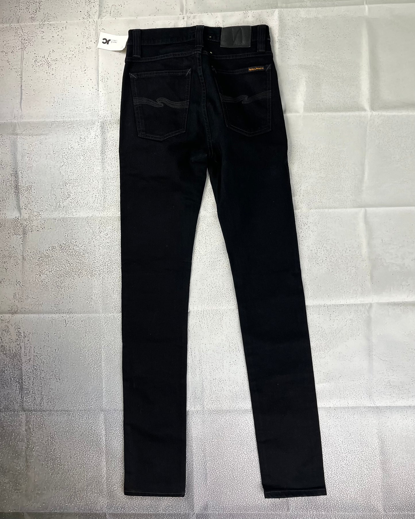 Nudie Jeans Co - High Kai  Org Black Black 11 Jeans