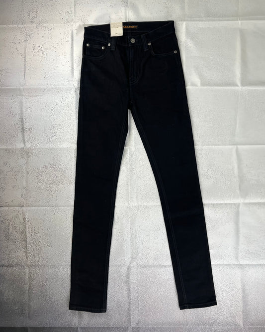 Nudie Jeans Co - High Kai  Org Black Black 11 Jeans