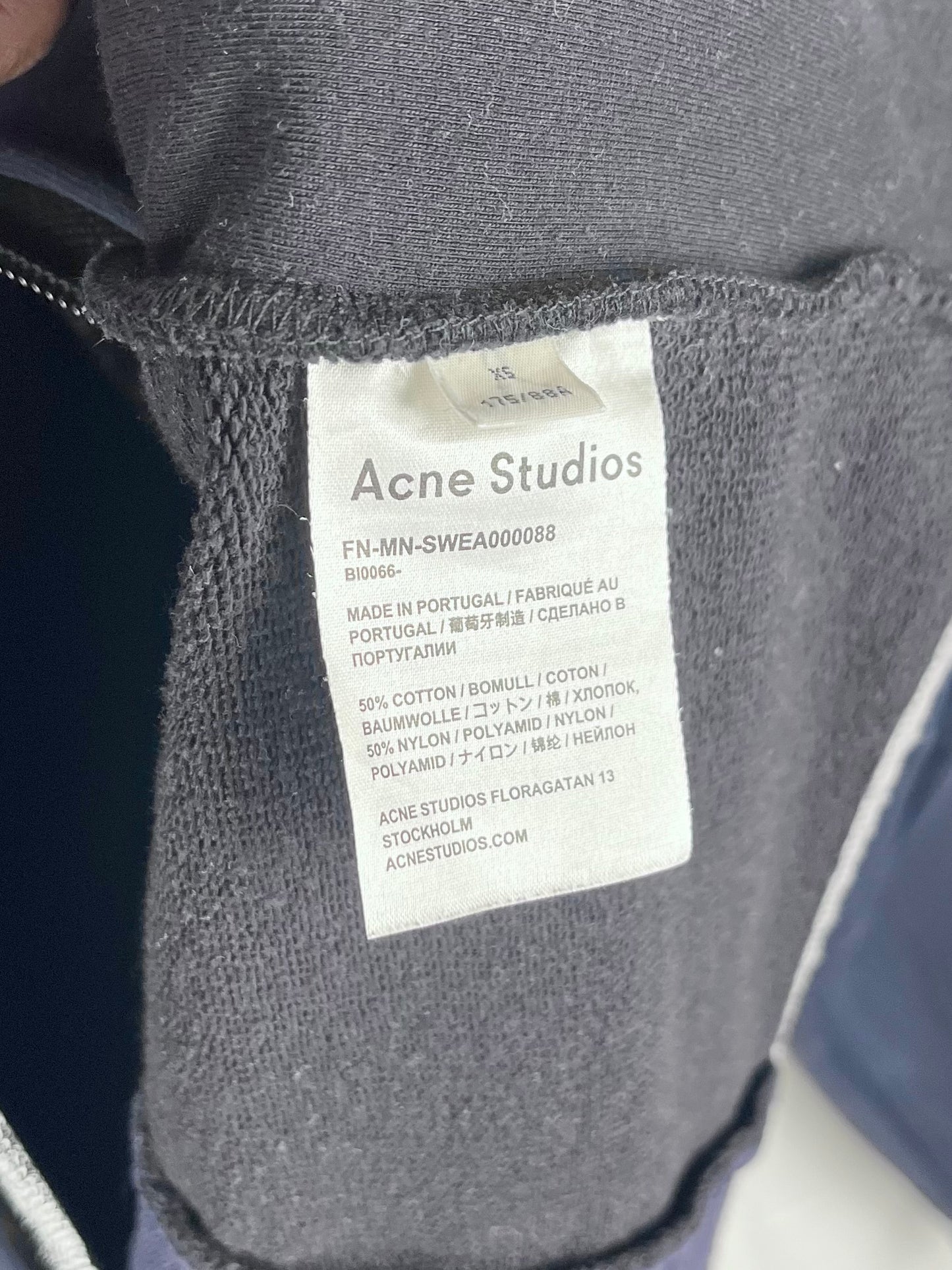 Acne Studios -  Zip Sweatshirt