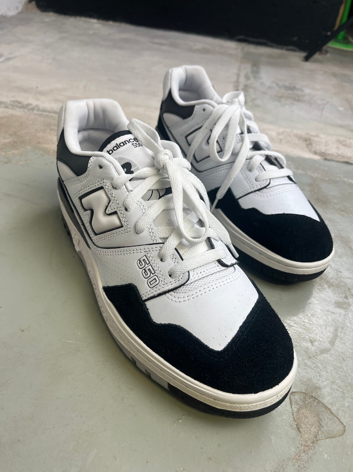 New Balance 550 - 'White Black Rain Cloud' Sneakers